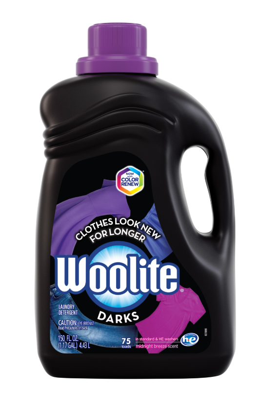 WOOLITE Darks Laundry Detergent  Midnight Breeze Scent Club Size Discontinued Feb 29 2020